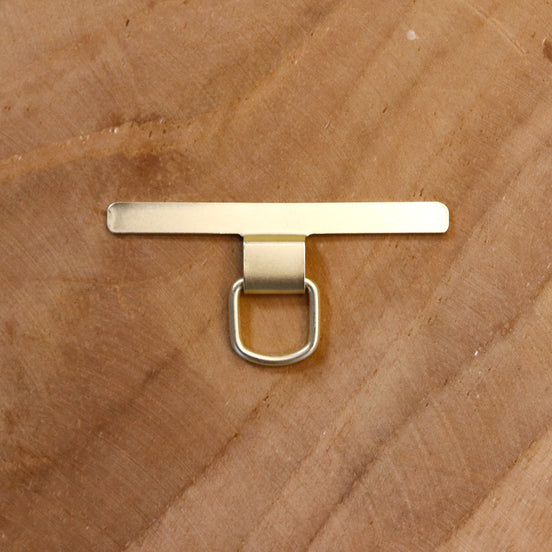 Telefoonkoord bevestiging goud