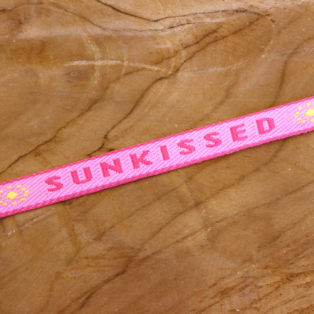 Lint sunkissed roze