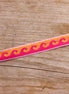 Band Welle orange-pink