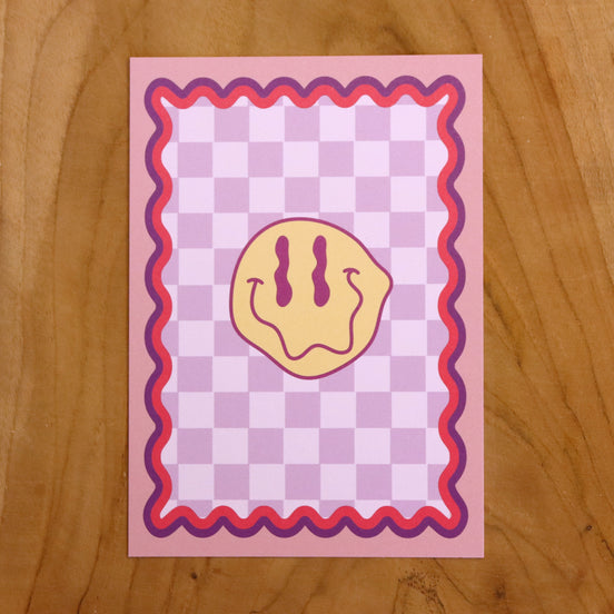 Karte - Funky Smiley