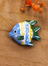Keramikfisch - hellblaugrün