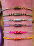 DIY pakket - edelsteen armband met facetkralen goud