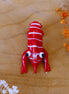 Necklace Charm - Glass Lobster