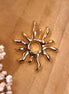 DQ GOLD pendant - open sun