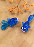 Blue bead - glass bead fish
