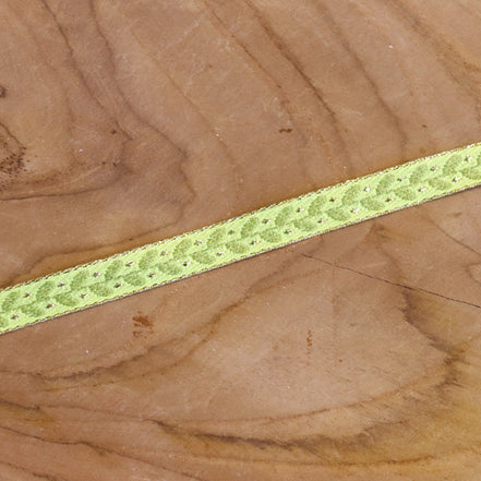 Ribbon leaf green-gold