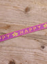 Ribbon happy purple-pink-yellow