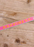 Ribbon happiness pink-blue-yellow
