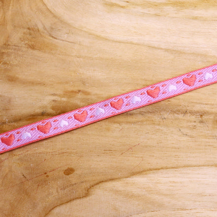 Ribbon hearts pink-lilac