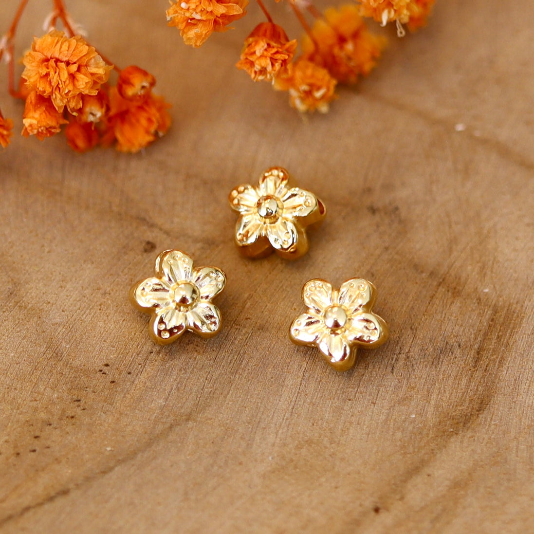 Perle DQ GOLD Blume