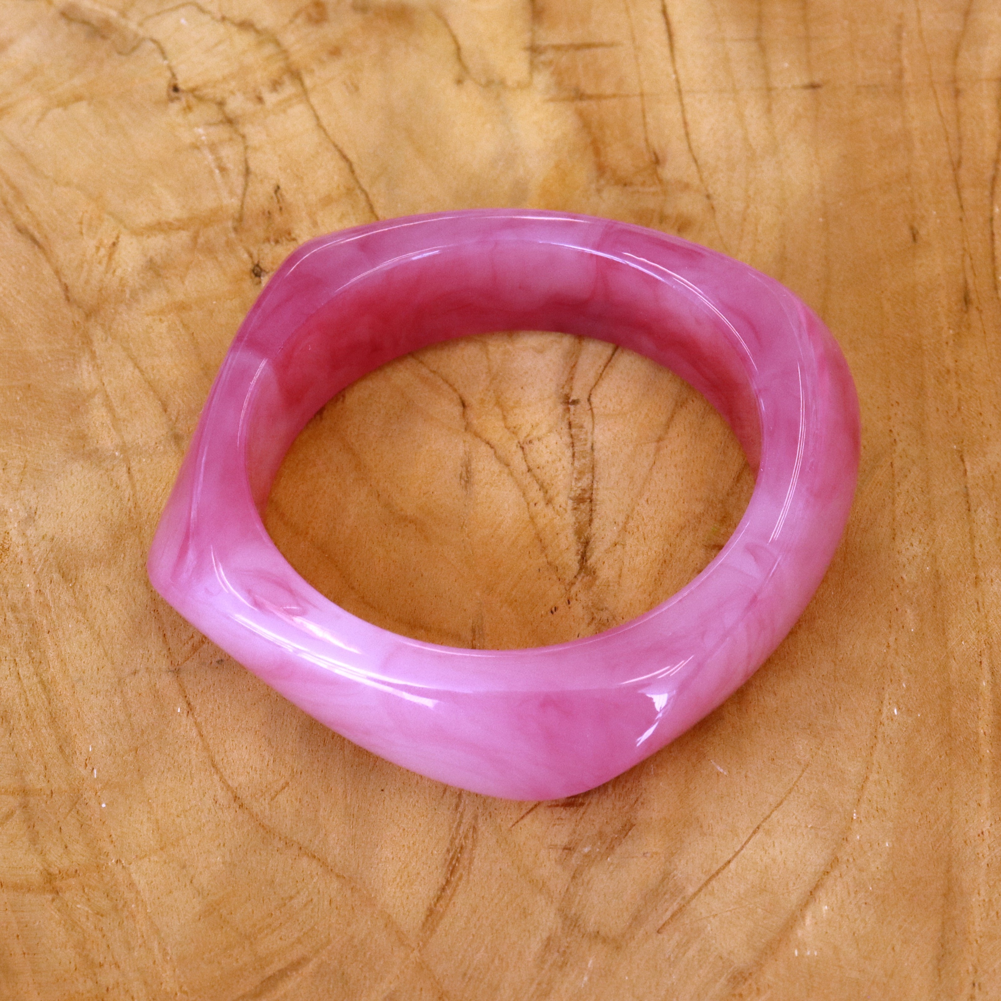 Bangle bracelet - pink