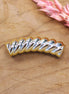 Acryl tube twisted - goud