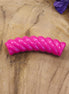Acryl tube twisted - magenta