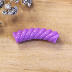 Acryl tube twisted - lila