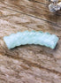 Acryl tube twisted - transparant blauw
