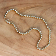 Kralenstreng - electroplated hematiet goud diverse maten