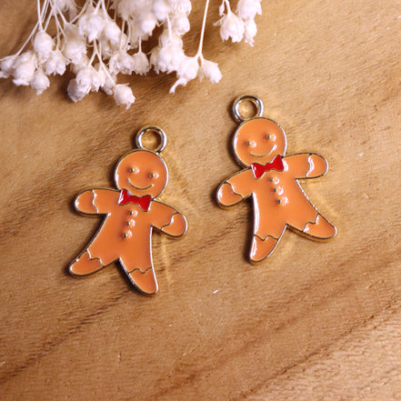 Enamel bedel - gingerbread