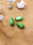 Groene schelpkraal ovaal