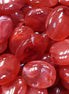 Acryl kraal ovaal - cherry
