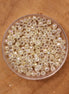 Rondel facetkralen 2x3 mm - Light lemon