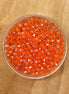 Rondell facettierte Perlen 2x3 mm - Orange