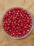 Rondell Facettenperlen 2x3 mm - AB gefärbt rot