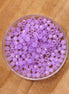 Rondel facetkralen 2x3 mm - Lila