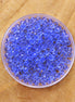 Rondel facetkralen 2x3 mm - Lavender blue