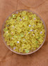 Rondel facetkralen 3x4 mm - Yellow