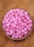 Rondel facetkralen 3x4 mm - Soft pink
