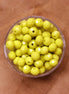 Rondell Facettenperlen 4x6 mm - Gelb