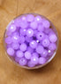 Rondel facetkralen 4x6 mm - Lila
