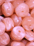 Rondellen disc acryl kraal - licht roze
