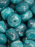 Rondellen disc acryl kraal - groenblauw (teal)
