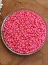MR11-2045 Opaque matte dyed bright pink 10 grams