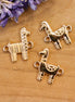 Tussenzetsel DQ GOUD alpaca