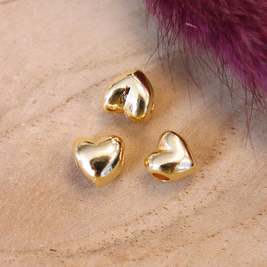 Kraal DQ GOUD bol hartje