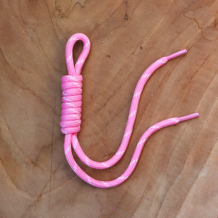 Sleutelhanger paracord - lichtroze