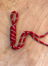 Sleutelhanger paracord - bordeaux
