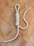 Sleutelhanger paracord - beige