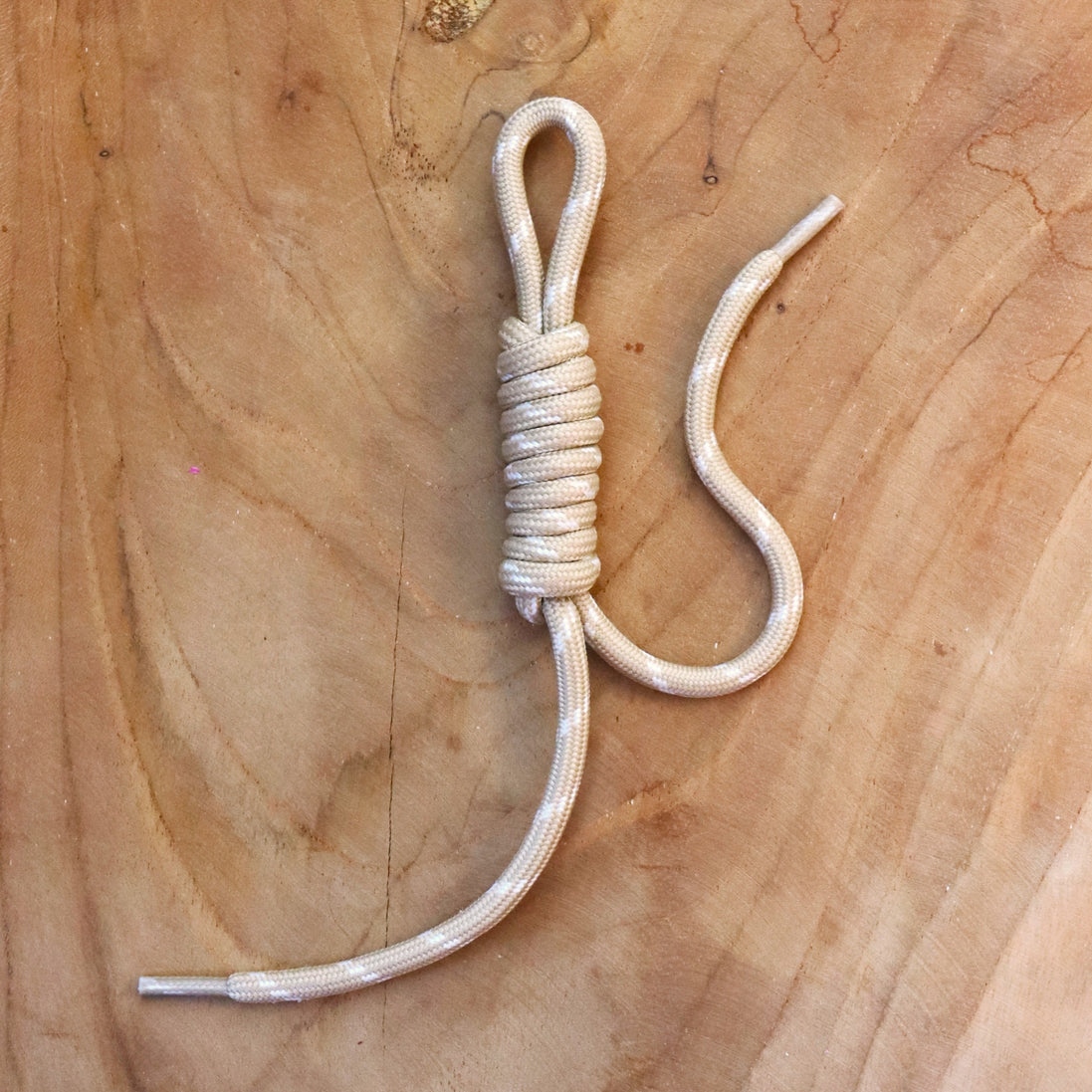 Sleutelhanger paracord - beige