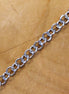 Jasseron schakelketting 50 cm - rond zilver