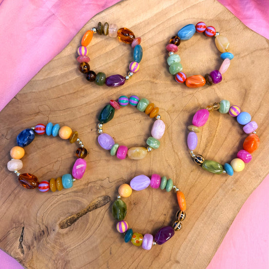 DIY pakket - surprise funky armband