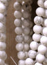 Howlite - kralenstreng