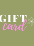 Giftcard webshop - digitaal