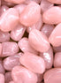 Nugget acryl kraal - licht roze