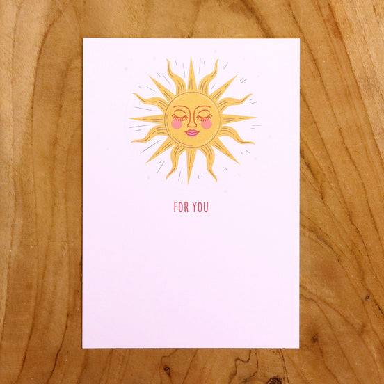 Karte - Für Dich Sonne