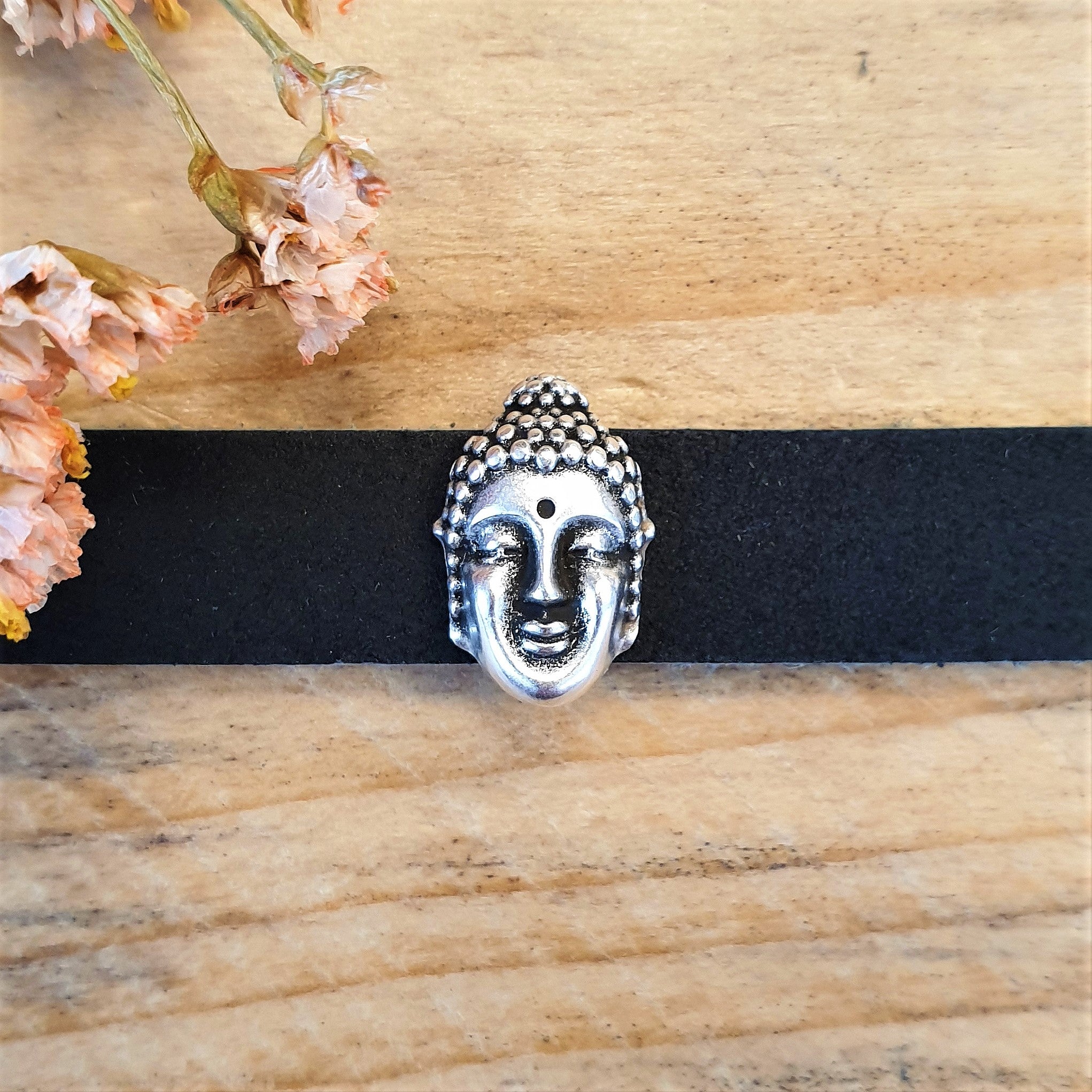 Schieber 10mm DQ Silber Buddha