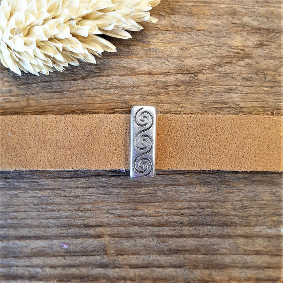 Slider 10mm DQ silber Welle
