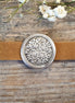 Slider 15 mm DQ silver with Arabic motif